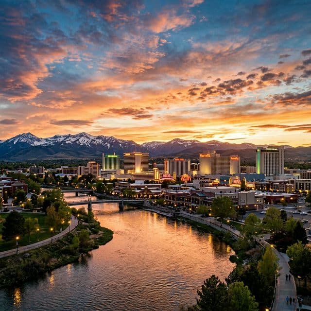 Reno skyline